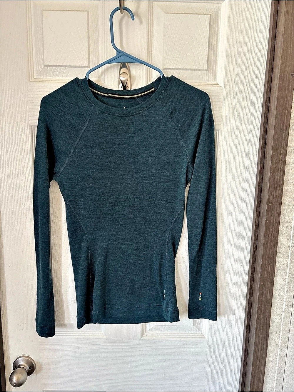 Smartwool Classic Thermal Merino Crew Merino Wool Long Sleeve Green